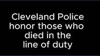 Cleveland police hold annual badge case ceremony