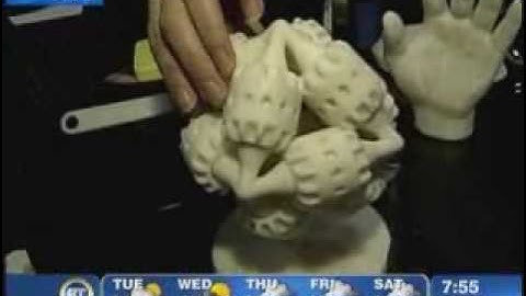 Dimension 3D Printers by Stratasys at CMTS 2009 on CityTV Breakfast Television