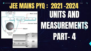 Physics | Units and Measurements Part 4 | JEE Mains - Previous Years Questions | pyq