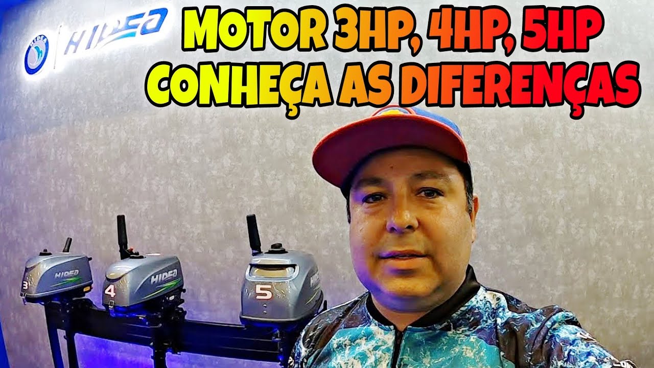 Motor para Caiaque 3HP, 4HP, 5HP Você sabe a diferença entre eles @Hidea @hideamotoresbrasil6143