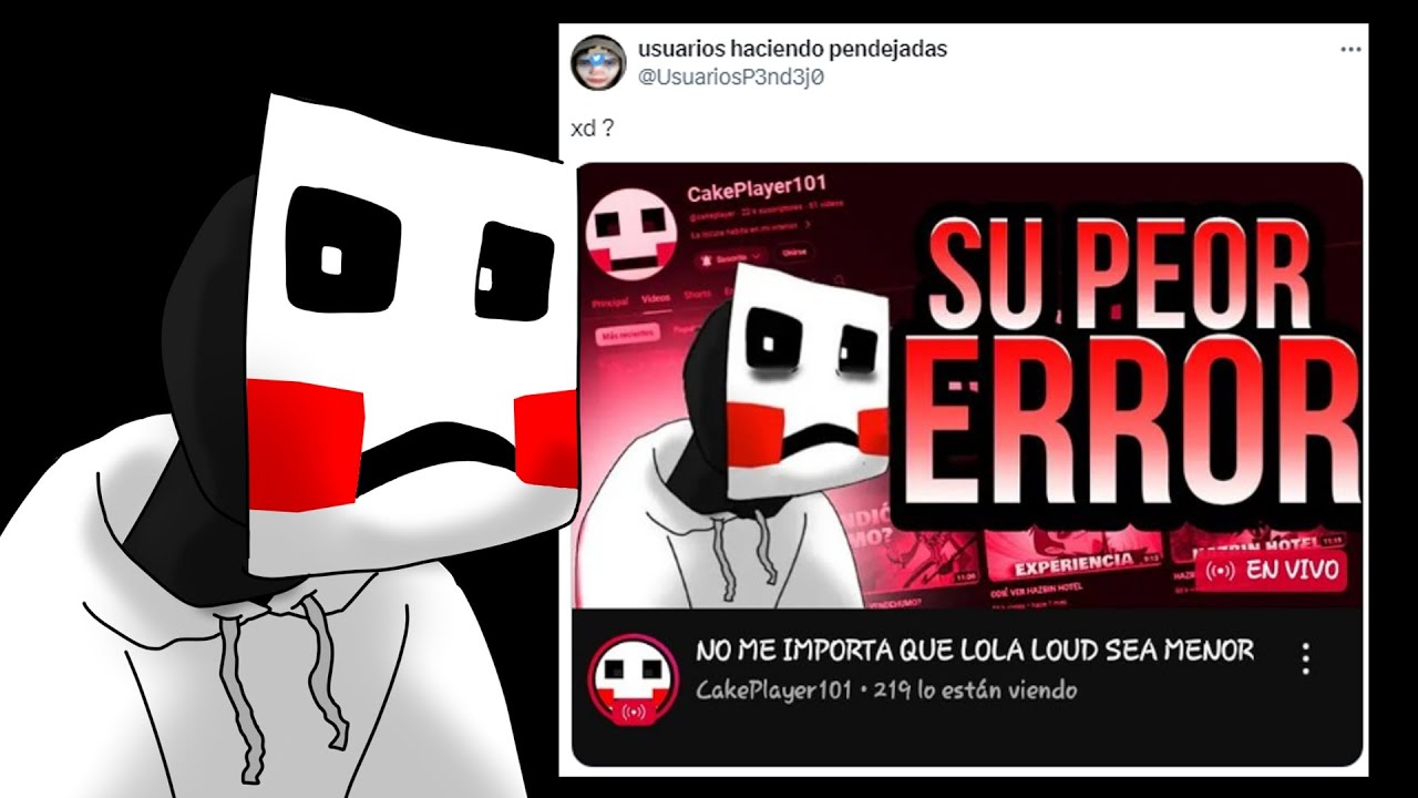 CAKE SE JUSTIFICA POR SU FUNA EN TWITTER POR LO QUE DIJO SOBRE LOLA LOUD