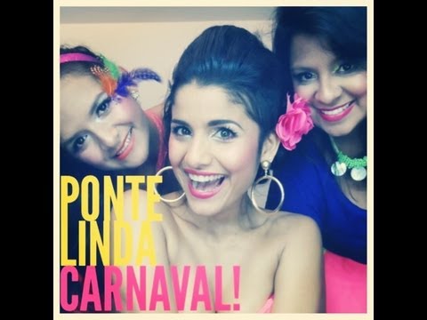 CARNAVAL PONTE LINDA! maquillaje de fantasia.