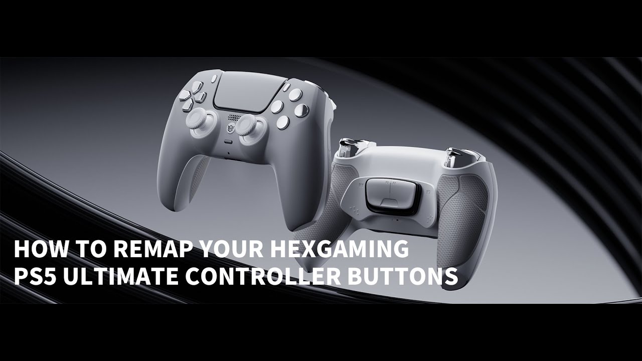 How to Remap Your HexGaming PS5 ULTIMATE Controller Buttons - YouTube