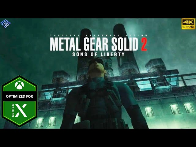 Metal Gear Solid 2: Sons of Liberty - PCSX2 4K - Xbox Series