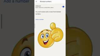 Unknown Number Kaise Block Kare ।। How To Block Unknown Numbers ।। #short #shorts #trending