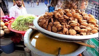 Special Hot Egg Fuchka & Chotpoti | Bangladeshi Street Food