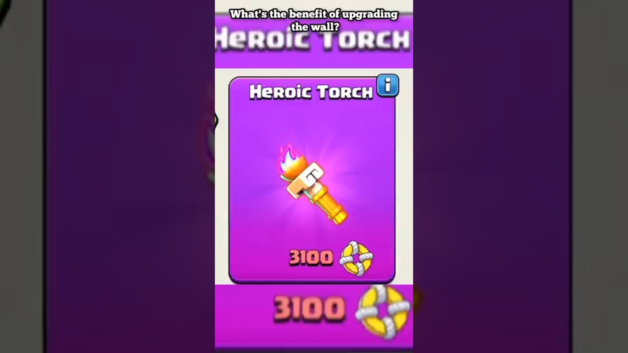 What's the benefit of upgrading the wall? 