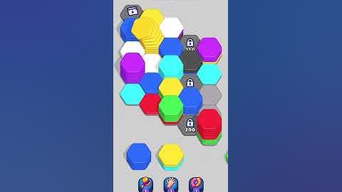 Level 26 - 30 🎨 - Hexa Sort🧩