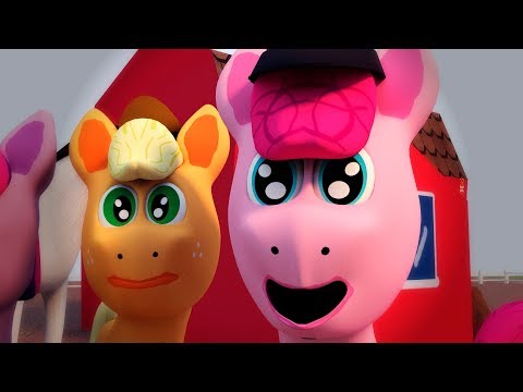 видео: Мои цветные пони: картофельные клубнежорки (пародия MLP)