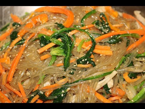 [ENG SUB] 잡채 만드는 법 불지않는 황금레시피 korean food (glass noodle with stir fried vegetables )