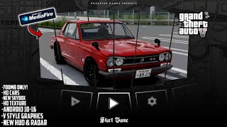 GTA SA Android: GTA V Remastered Graphics Mod V3 (2026) Best Graphics – All Devices 🔥 screenshot 2