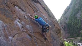 Climbing Rosy Crucifixtion Eldorado Canyon State Park