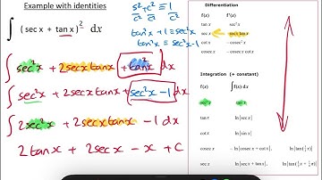 Integration 8 - Trigonometric functions