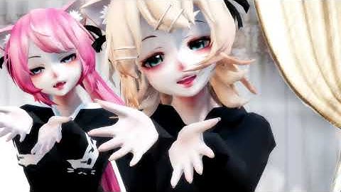 [MMD] BLACKPINK Cat - How You Like That - [M/V] - Collab With Akira & Akemi