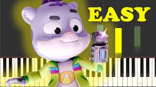 The Creature Cases Theme Song Piano Tutorial EASY