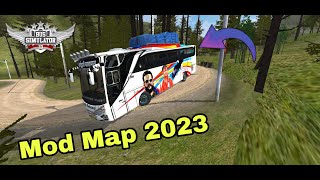 Bus Simulator Indonesia Map mod 2023 | mod bussid off-road 2023 screenshot 5