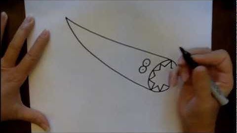 How to Draw a Leech Step by Step Cartoon Simple Beginner Tutorial