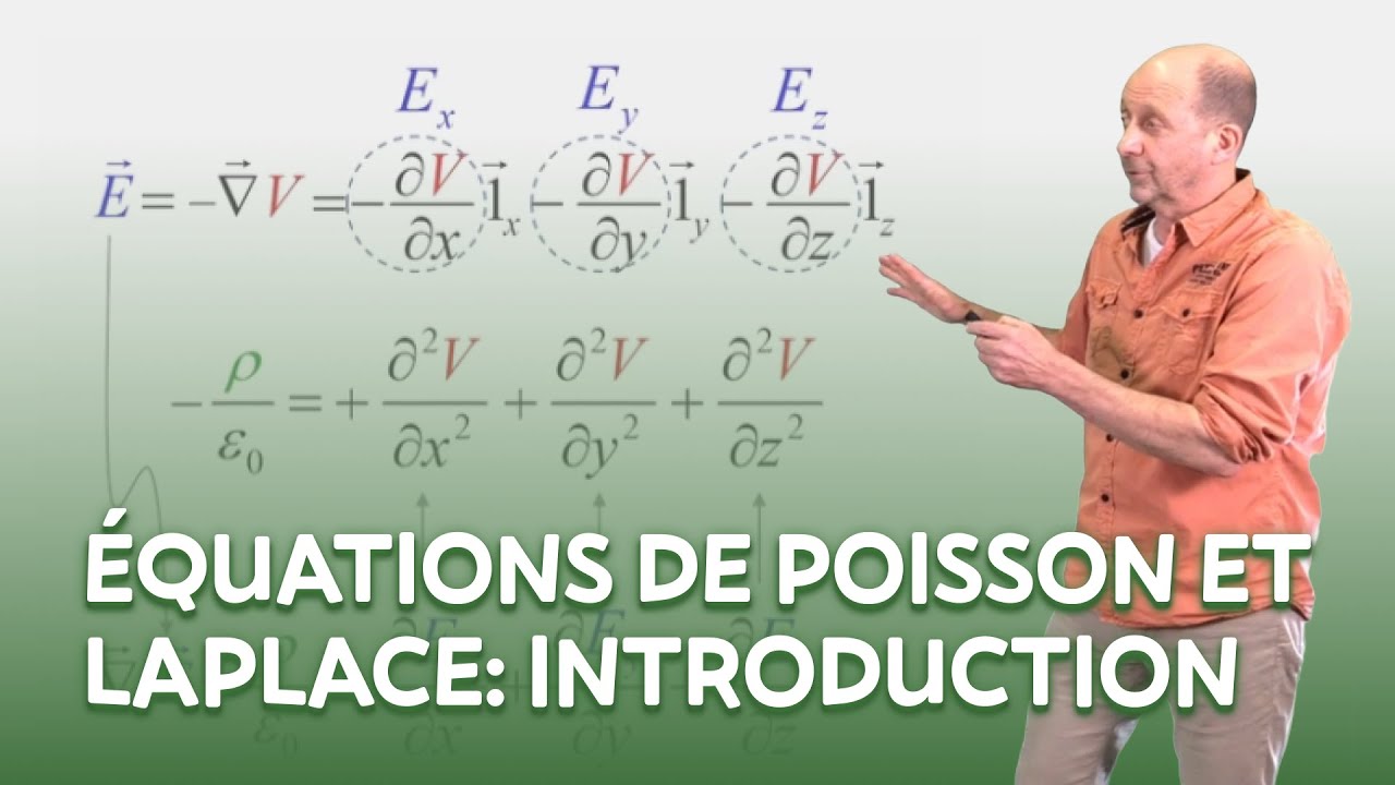 Équations de Poisson et Laplace