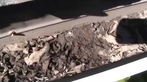 How to check for a gutter clog