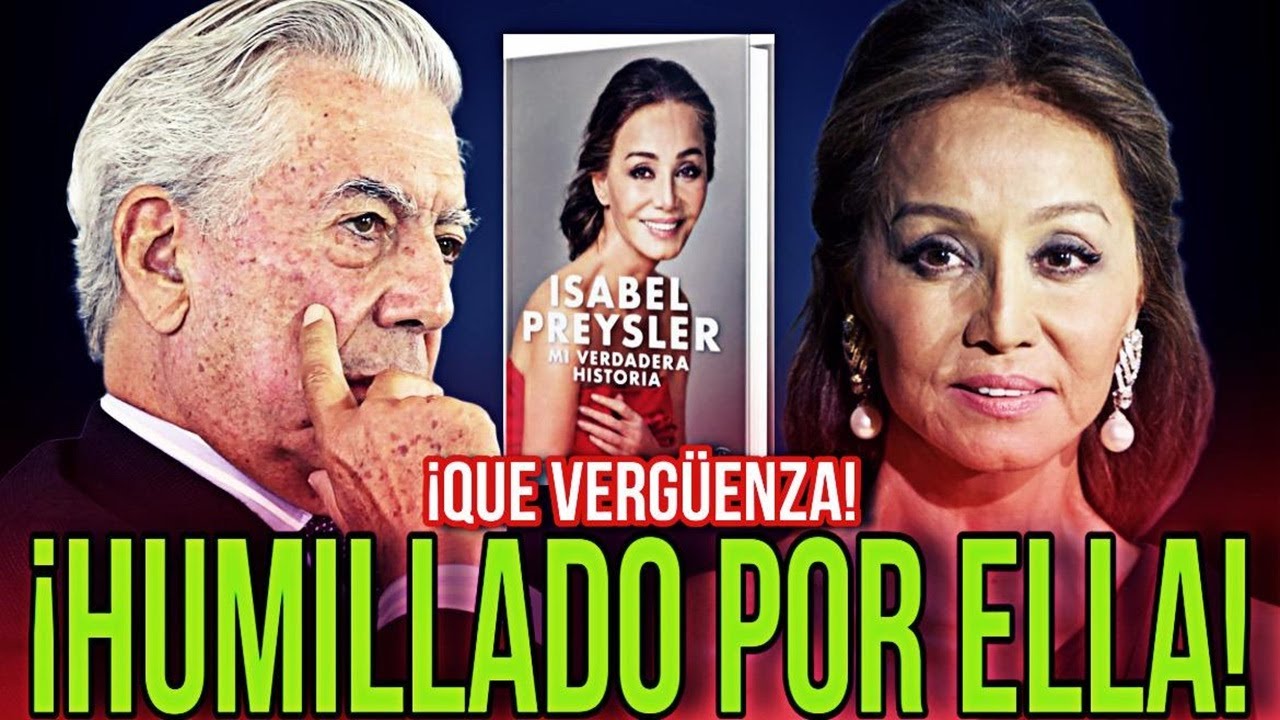 👉 ¡ISABEL PREYSLER HUMILLA a VARGAS LLOSA en su LIBRO! La VENGANZA definitiva 💥