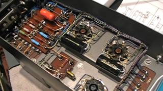 QUAD II Power amplifier Repairs and Restoration with Mundorf Supreme Silver Gold Oild caps upgrade