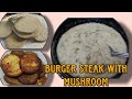 BURGER STEAK WITH MUSHROOM | VERY SIMPLE | JamiLah C.