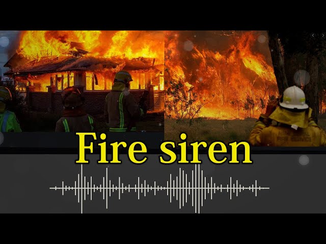 208. Sirene kebakaran - efek suara class=