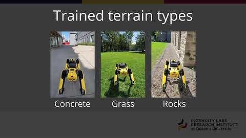 Terrain Classification for the Spot Quadrupedal Mobile Robot Using Only Proprioceptive Sensing