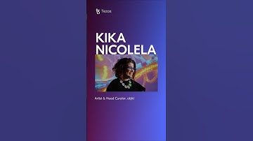 Art on Tezos Spotlight - Kika Nicolela "I really appreciate our community" #tezos #nft #art