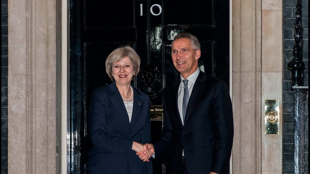 NATO Secretary General meets with UK Prime Minister, 23 NOV 2016 - YouTube