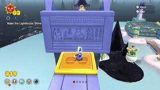 Pounce Bounce Isle Make The Lighthouse Shine - Super Mario 3D World Bowser's Fury screenshot 4