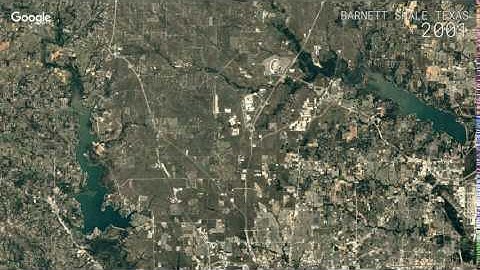 Google Timelapse: Barnett Shale, Texas