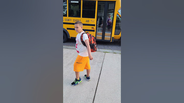 Enter the Bus - The First Day of School | Preston August 1st 2023