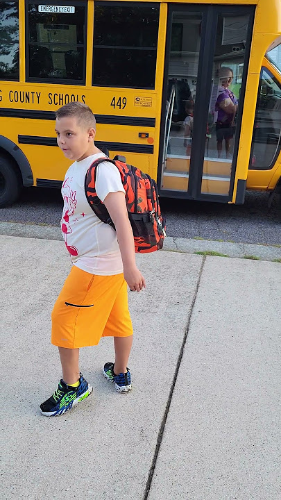 Enter the Bus - The First Day of School | Preston August 1st 2023