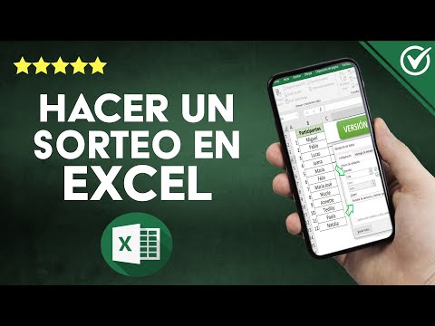 ¿Cómo hacer un sorteo con nombres en EXCEL? - Herramientas en hojas de cálculo