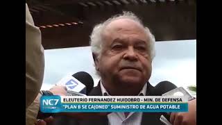 Eleuterio Fernández -  &quot;Nunca se ejecutó plan B&quot; por el agua