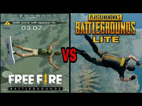 PUBG MOBILE LITE vs FREE FIRE BATTLEGROUND | Which One is ...