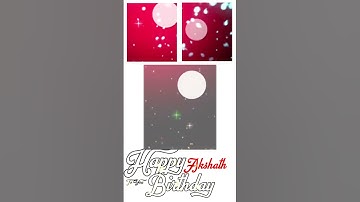 🎂👑happy birthday background template #blackscreen #birthdayblackscreentemplate