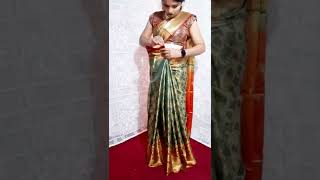 Multiple Pleats Making New Triks For Beginners Wedding Style Saree Draping With Parfect Pleats