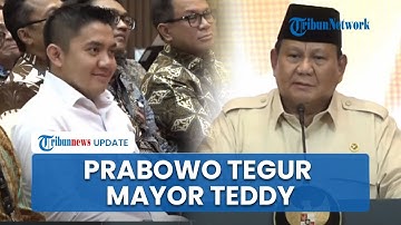 Ekspresi Mayor Teddy saat Prabowo Minta Jokowi Dihadirkan di Peresmian Program yang Libatkan Jasanya