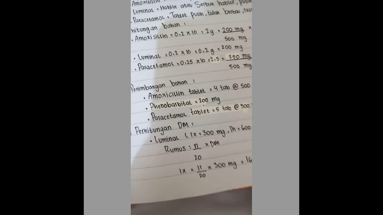 Jurnal Resep Kapsul Youtube