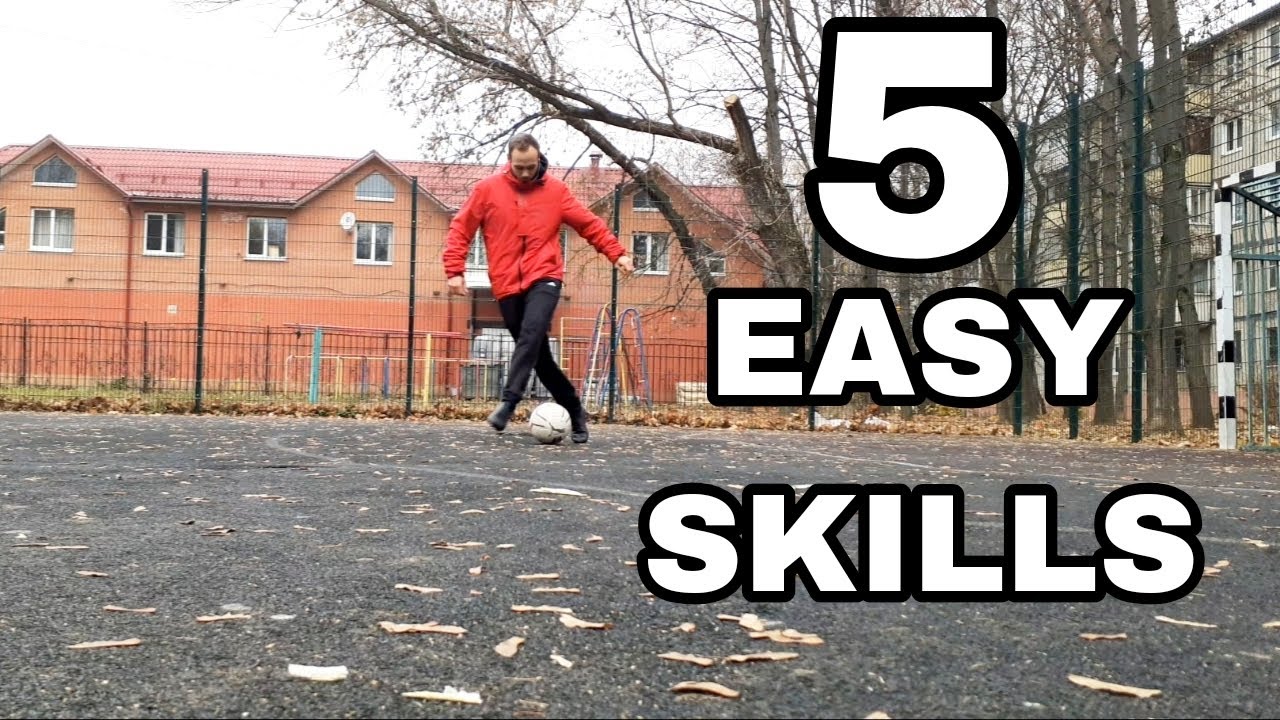 5 Easy Tight Space Dribbling Skills To Beat Defenders - YouTube