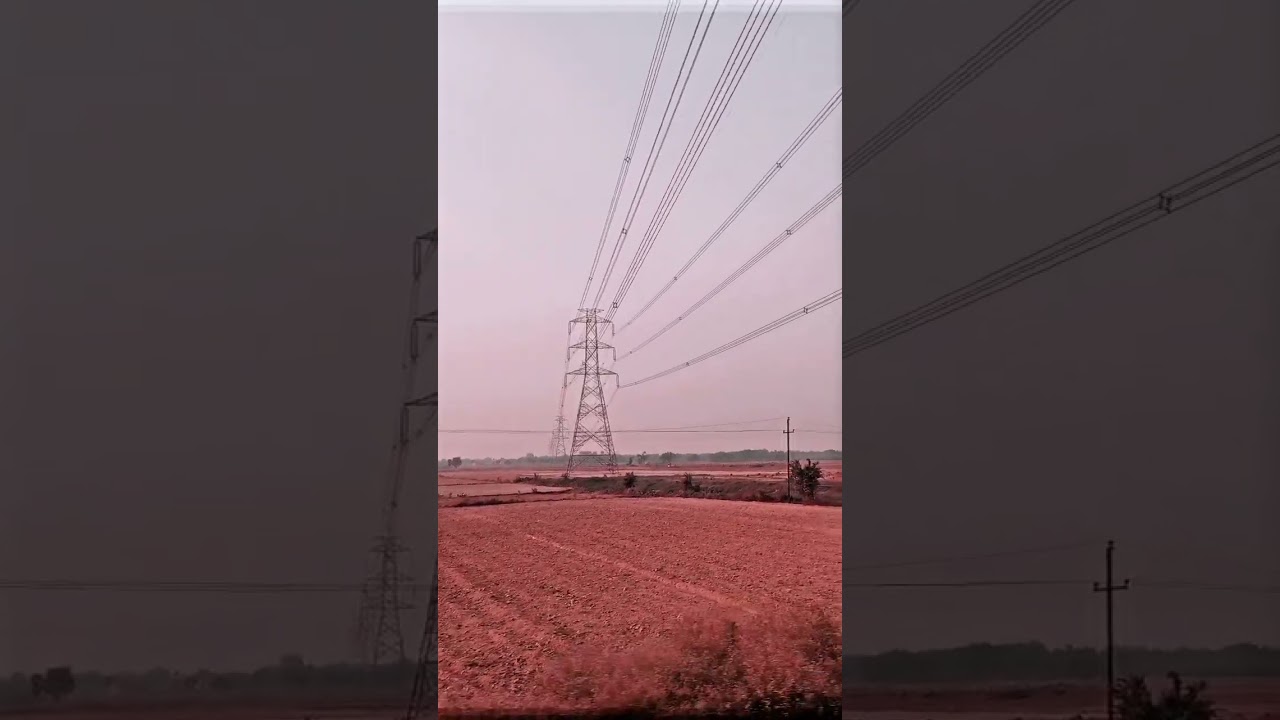 Very big electric current tower 🗼