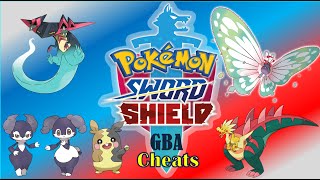 Pokémon Sword and Shield (GBA) Rare Pokémons Cheat Codes Part 2