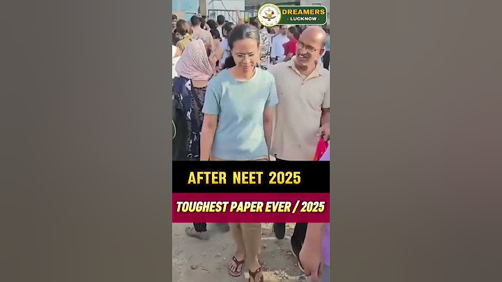 NEET 2025 PAPER TOUGH - Life Barbad ? | NEET 2025 Paper Difficulty Level | #neetexam #neetphysics