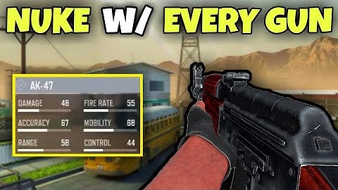 Nuke with Every Gun in Call of Duty Mobile! - AK-47 Assault Rifle