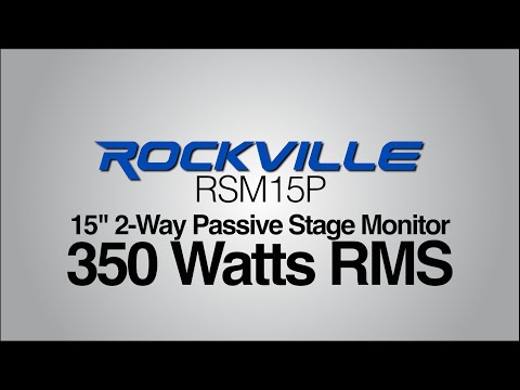 rockville-rsm15p-15"-1400-watt-2-way-passive-stage-floor-monitor-speaker
