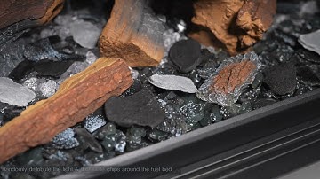 Vision Fires Solus iX18 log layout video