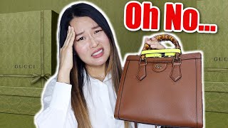 NEW Gucci Diana bag unboxing GONE WRONG!🤯 *Am I over-reacting?* - YouTube