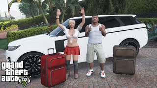 Franklin And Tracey Road Trip in GTA 5 (funny)